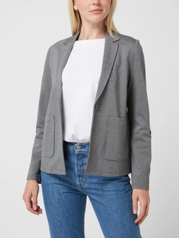 Tom Tailor Blazer Aus Jersey – Anthrazit 5