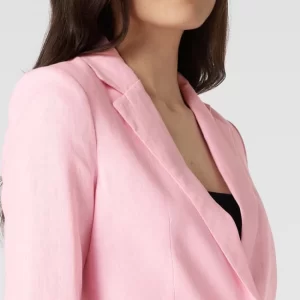 Mango Blazer Mit Reverskragen – Pink 11