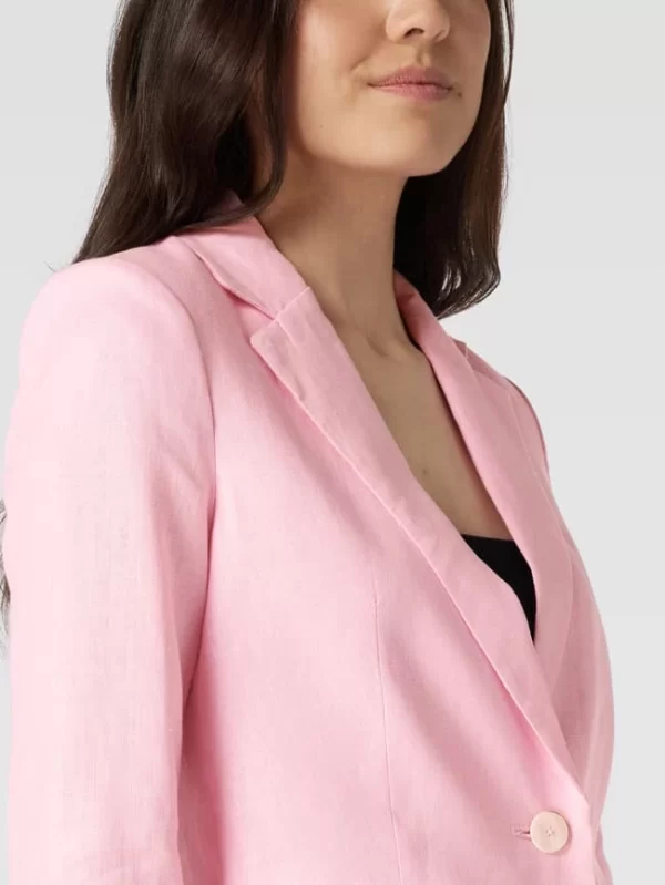 Mango Blazer Mit Reverskragen – Pink 4