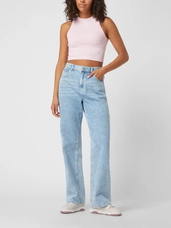 Guess Crop Top Mit Logo-Applikation Modell ‘Edie’ – Hellrosa 1