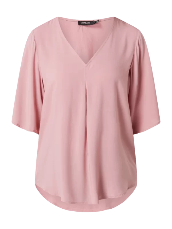 Soaked In Luxury Blusenshirt Aus Viskose Modell ‘Nia’ – Rosé 3