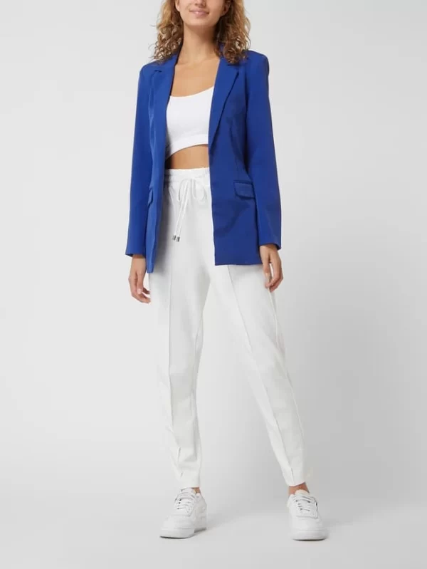 Pieces Blazer Mit Offener Vorderseite Modell ‘Bossy’ – Royalblau 1