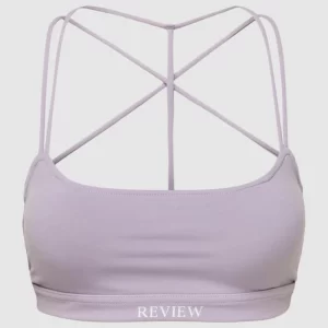 REVIEW Crop Top Mit Gekreuztem Rücken – Purple 9