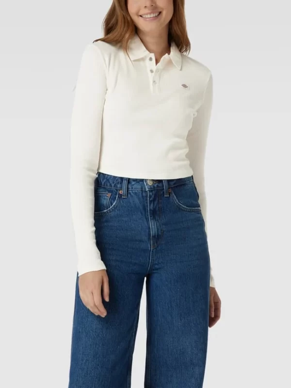 Dickies Crop Longsleeve Mit Label-Detail Modell ‘TALLASEE’ – Offwhite 5