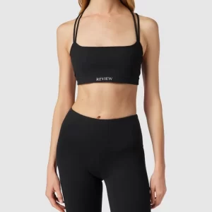 REVIEW Crop Top Mit Gekreuztem Rücken – Schwarz 13