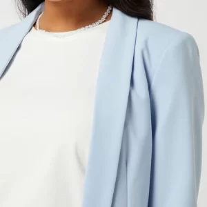 Pieces Blazer Mit Schalkragen Modell ‘Boss’ – Hellblau 11