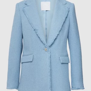 Mango Blazer Mit Ausgefranstem Reverskragen Modell ‘ARTHUR’ – Bleu 9