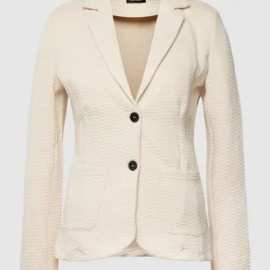 More & More Blazer Mit Strukturmuster Modell ‘Juli’ – Sand 9