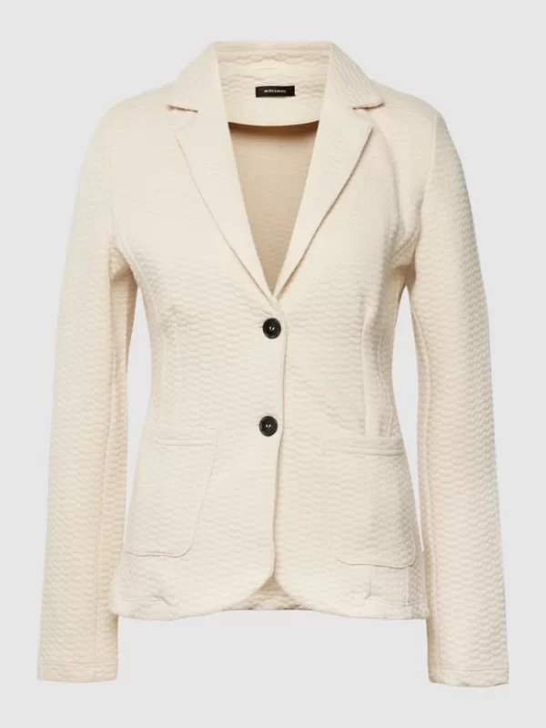 More & More Blazer Mit Strukturmuster Modell ‘Juli’ – Sand 3