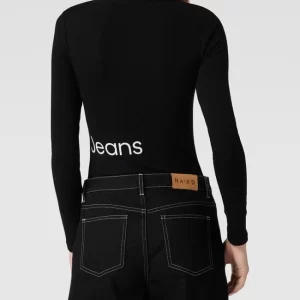 Calvin Klein Jeans Body Mit Label-Print – Schwarz 15