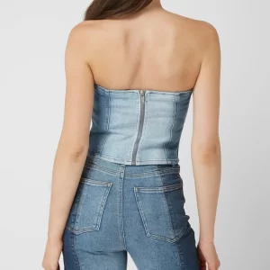 Gestuz Crop Top Im Off-Shoulder-Look Modell ‘Finley’ – Jeans 15