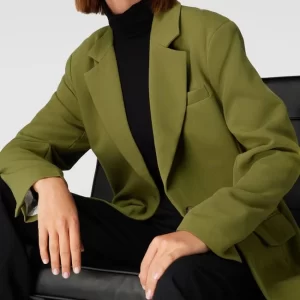 MOSS COPENHAGEN Blazer Mit Pattentaschen Modell ‘Taira’ – Khaki 11