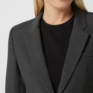 Selected Femme Blazer Mit 2-Knopf-Leiste Modell ‘Frita’ – Dunkelgrau Meliert 11