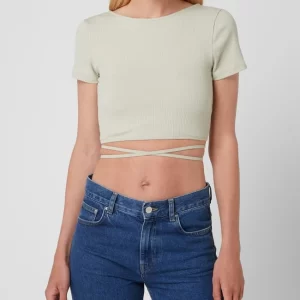 EDITED Crop Shirt Mit Schnürung Modell ‘River’ – Bottle 13