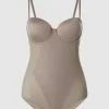 Esprit Body Aus Mikrofaser – Firgurformend – Taupe 16