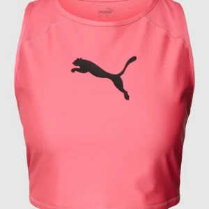 PUMA PERFORMANCE Crop Top Mit Label-Detail Modell ‘Puma Fit Eversculpt Fitte’ – Pink 9