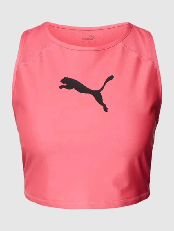 PUMA PERFORMANCE Crop Top Mit Label-Detail Modell ‘Puma Fit Eversculpt Fitte’ – Pink 3