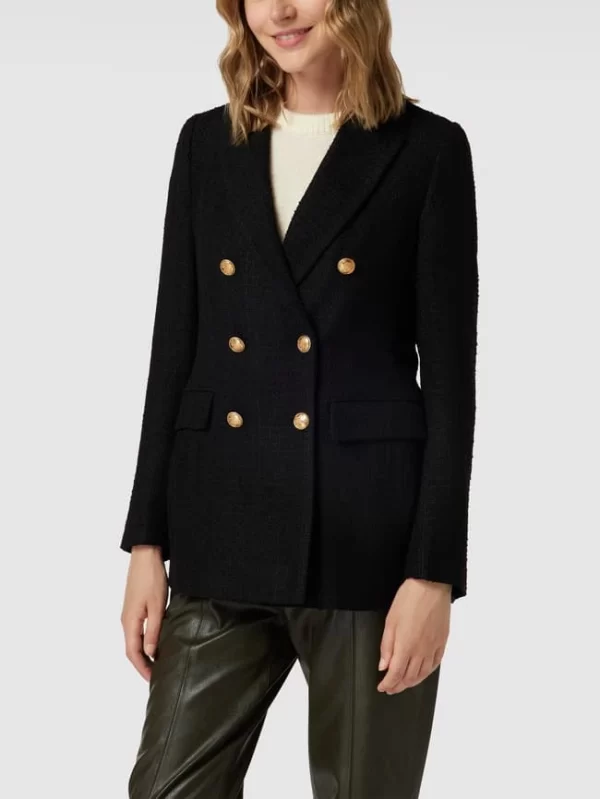 More & More Blazer Mit Knopfverschluss – Schwarz 5