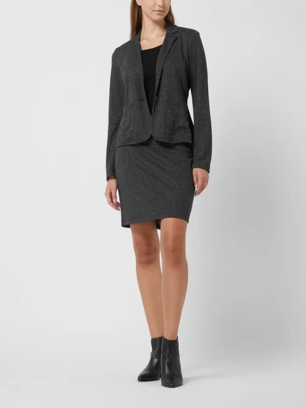 Tom Tailor Blazer Mit Viskose-Anteil – Schwarz 1