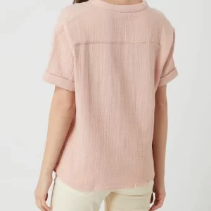 JC Sophie Blusenshirt Aus Baumwolle Modell ‘Leonie’ – Rosé 15