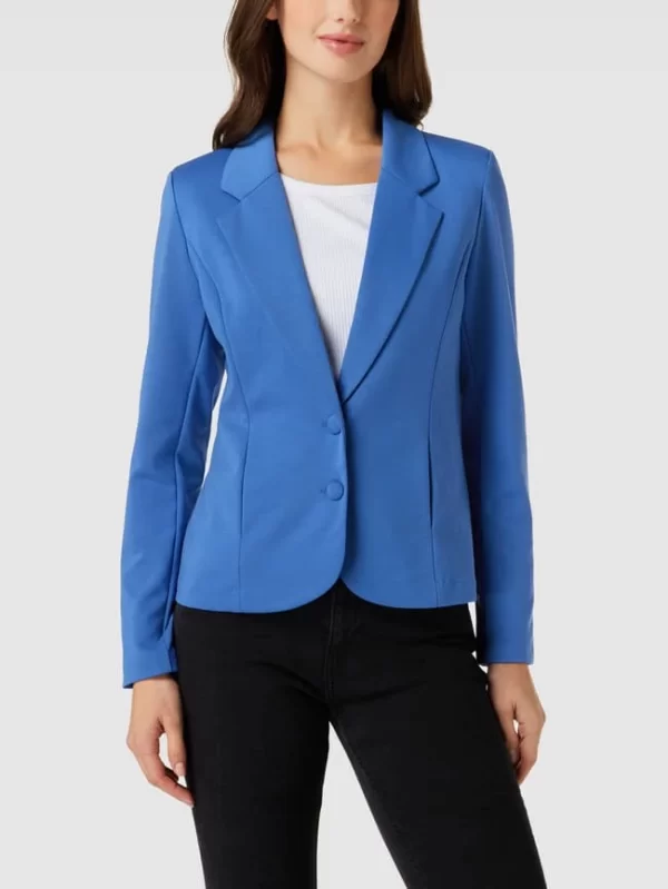 FREE/QUENT Blazer Mit Eingrifftaschen Modell ‘FQNANNI’ – Blau 5