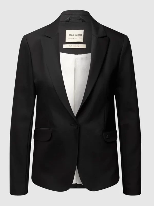 MOS MOSH Blazer Mit Reverskragen Modell ‘BLAKE NIGHT’ – Schwarz 3