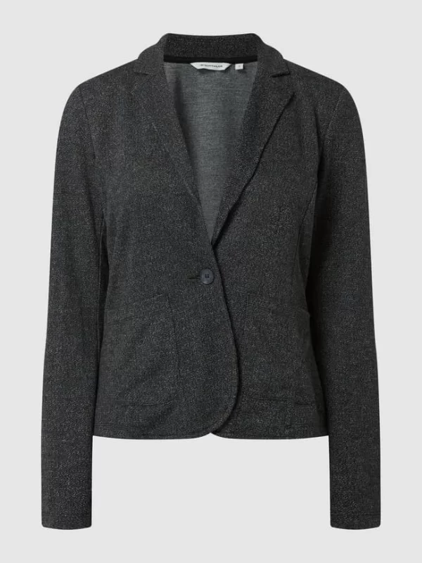 Tom Tailor Blazer Mit Viskose-Anteil – Schwarz 3