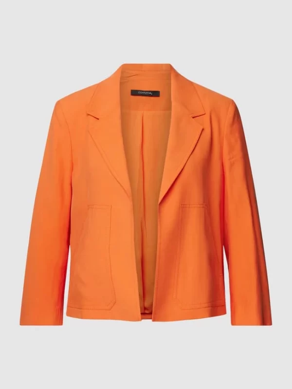 Comma Blazer Mit Reverskragen Modell ‘juni’ – Dunkel Orange 3