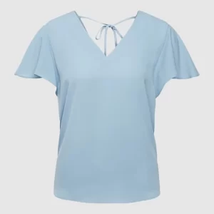 Jake*s Collection Bluse Mit Volantärmeln – Bleu 9