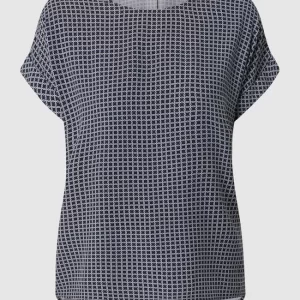 Montego Blusenshirt Mit Allover-Muster – Dunkelblau 9