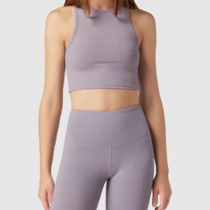 REVIEW Crop Top Mit Racerback – Purple 13