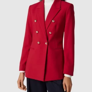 Mango Blazer Mit Paspeltaschen Modell ‘OLIVIA’ – Rot 13