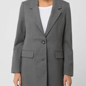 Selected Femme Blazer Mit Viskose-Anteil Modell ‘Fanni’ – Mittelgrau 13