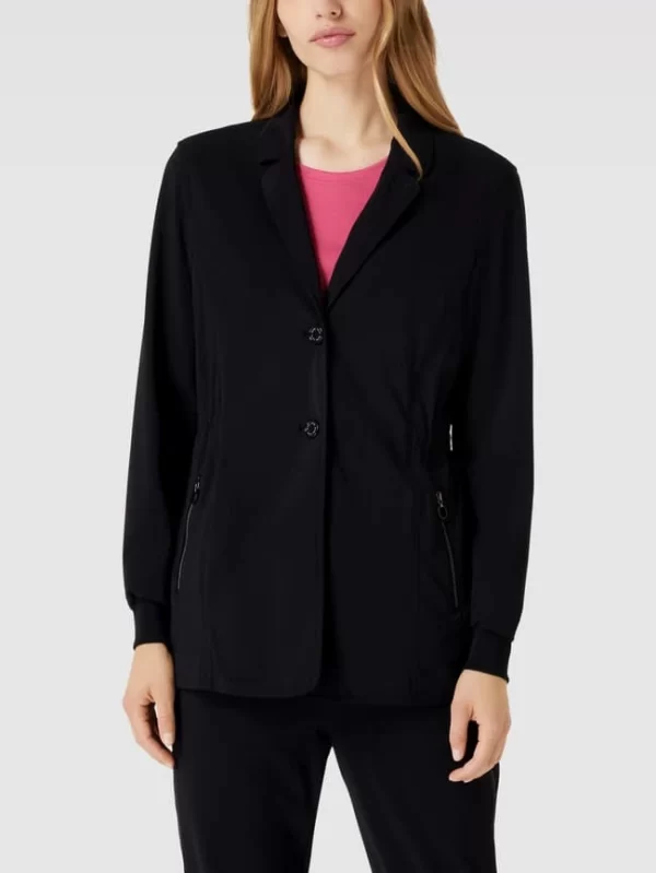 Marc Cain Blazer Mit Seitlichen Eingrifftaschen – Schwarz 5