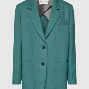 Marc O’Polo Blazer Mit Knopfverschluss – Petrol 9