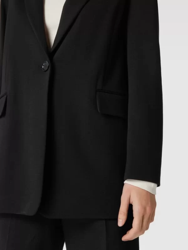 BOSS Blazer Mit Label-Applikation Modell ‘Jewetta’ – Schwarz 4