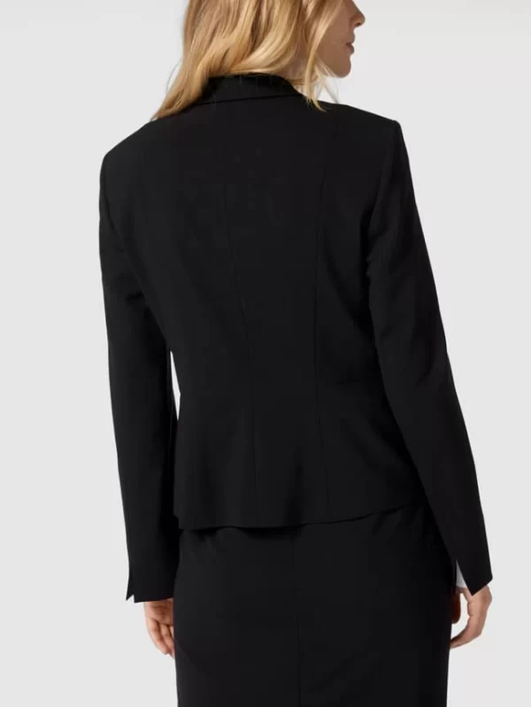 BOSS Blazer Aus Schurwolle Mit Stretch-Anteil – Schwarz 6