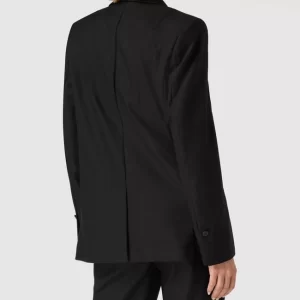 Marc Cain Blazer Mit Strukturmuster – Schwarz 15