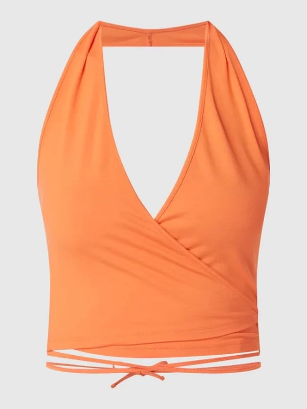 EDITED Crop Top Mit Neckholder Modell ‘Vilma’ – Orange 3