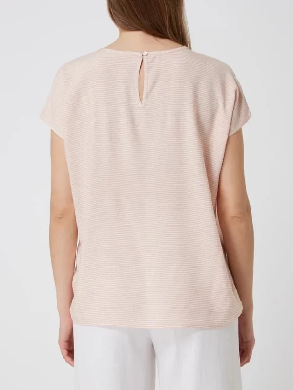 Soyaconcept Shirt Aus Viskose Mit Streifenmuster – Rosé 6