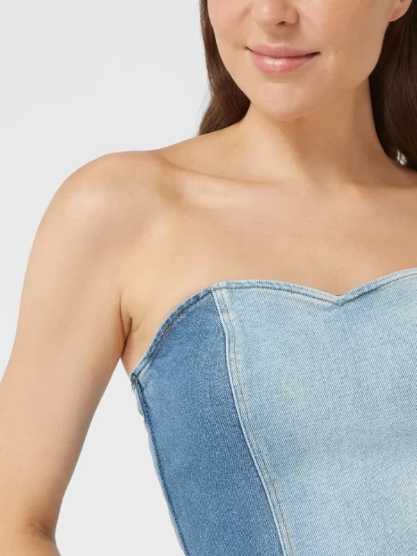 Gestuz Crop Top Im Off-Shoulder-Look Modell ‘Finley’ – Jeans 4