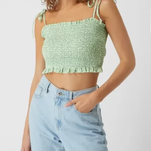 EDITED Crop Top Mit Rüschen Modell ‘Sana’ – Grün 13