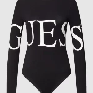 Guess Body Mit Label-Print – Schwarz 9