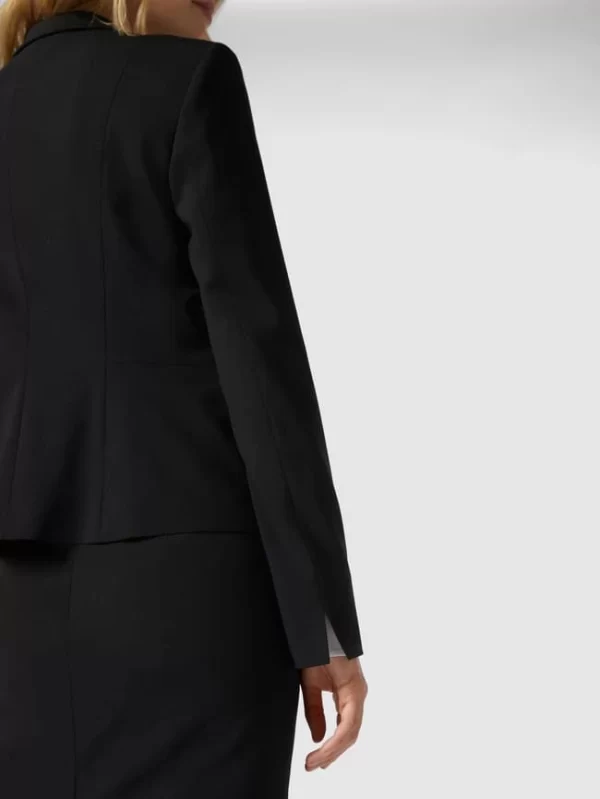 BOSS Blazer Aus Schurwolle Mit Stretch-Anteil – Schwarz 4