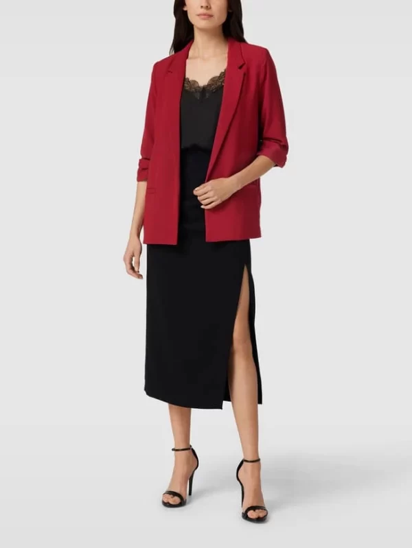 Soaked In Luxury Blazer Mit Reverskragen Modell ‘Shirley’ – Rot 1