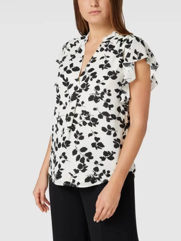 Lauren Ralph Lauren Bluse Mit Floralem Allover-Muster – Offwhite 5