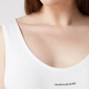 Calvin Klein Jeans Plus PLUS SIZE Body Mit Stretch-Anteil – Weiß 11