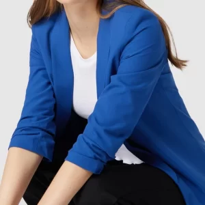 Pieces Blazer Mit Schalkragen – Royalblau 11