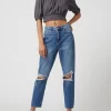 American Eagle Cropped Shirt Mit Zierborten – Anthrazit 17