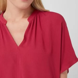 Montego Blusenshirt Mit Angeschnittenen Ärmeln – Fuchsia 11